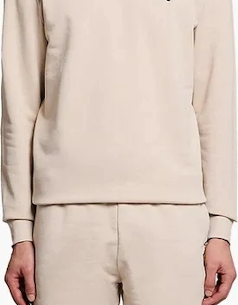 Lyle & Scott Check Panelled Crewneck Sweatshirt - Cove