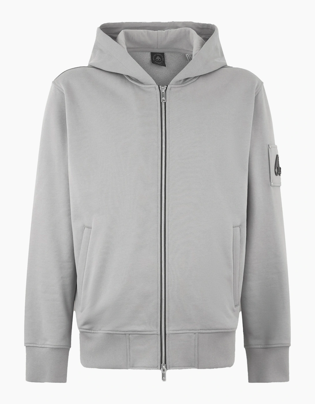 Hartsfield Zip Hoodie Top Grey, 5 of 4