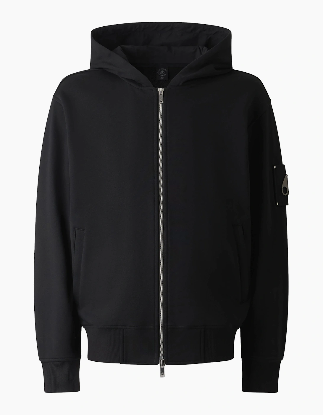 Hartsfield Zip Hooded Top Black, 5 of 4