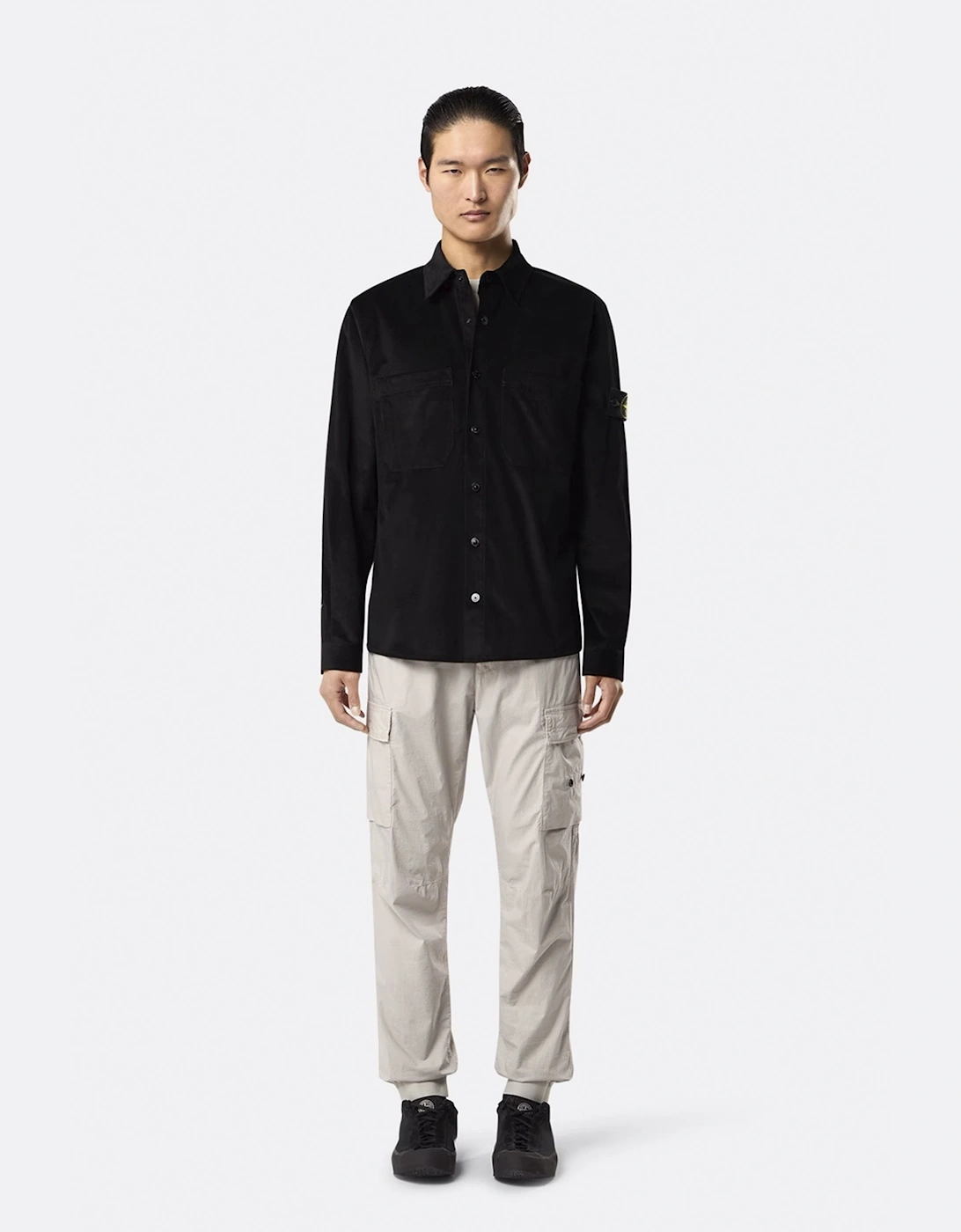 S01144 Compass Shirt Black