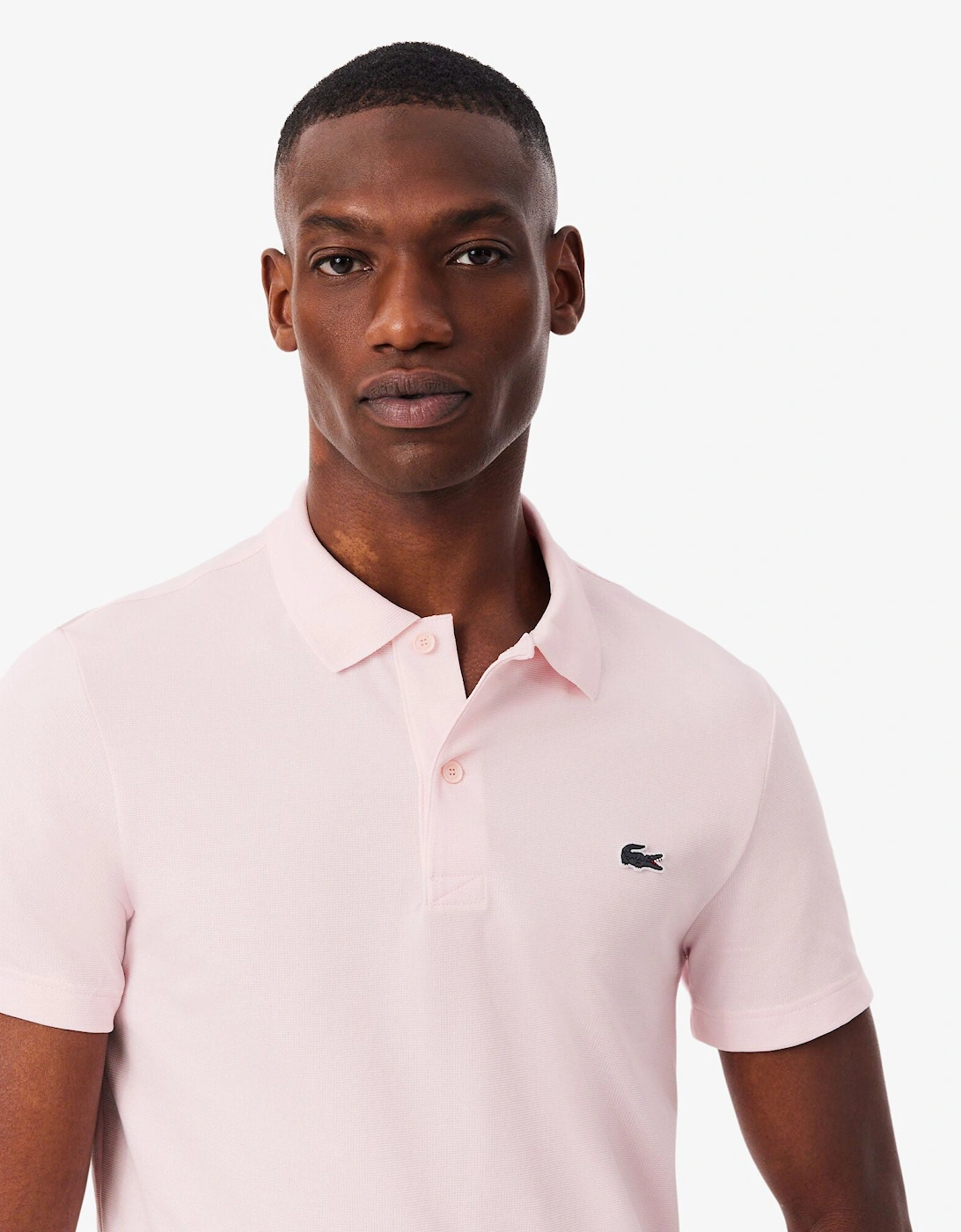 Short Sleeved Mens Polo Shirt - Flamingo T03