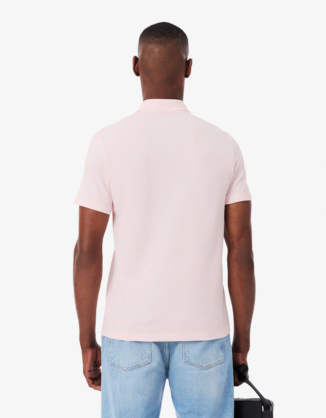 Short Sleeved Mens Polo Shirt - Flamingo T03