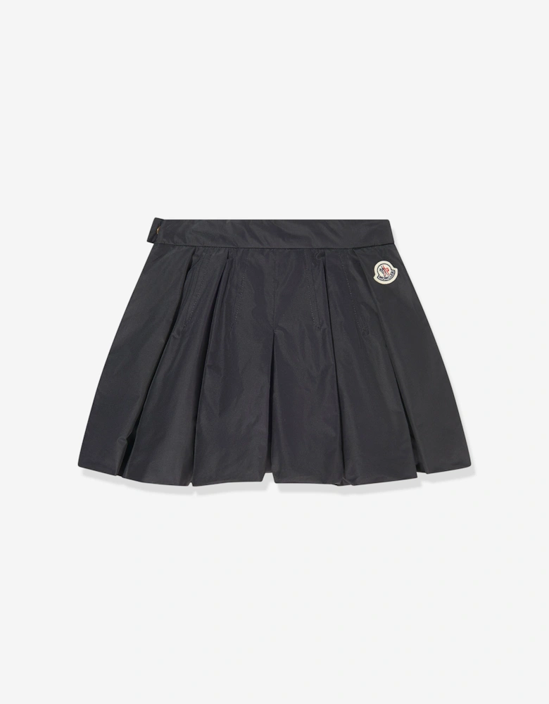 Enfant Girls Pleated Shorts in Grey