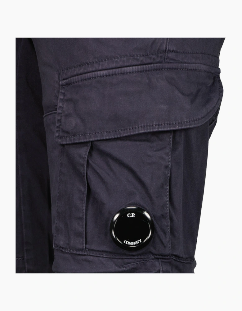 Satin Stretch Lens Cargo Shorts