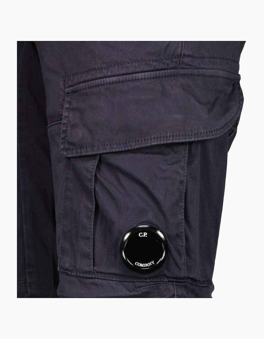 Satin Stretch Lens Cargo Shorts