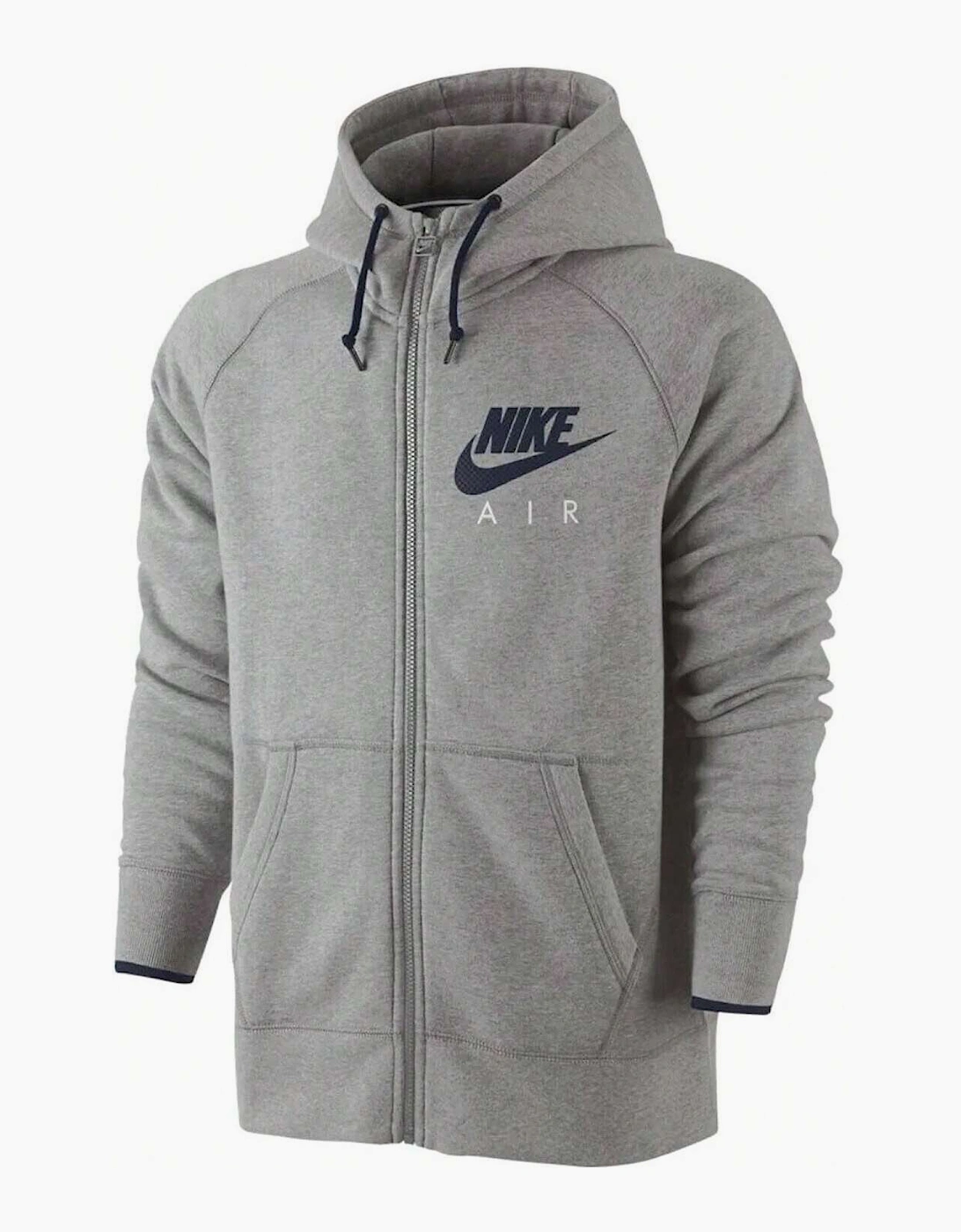 Air AW77 Fleece Full Zip Hooded Tracksuit Grey