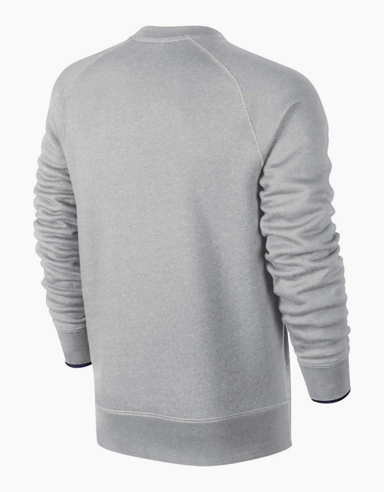 Air AW77 Men's Fleece Crew Sweatshirt Grey