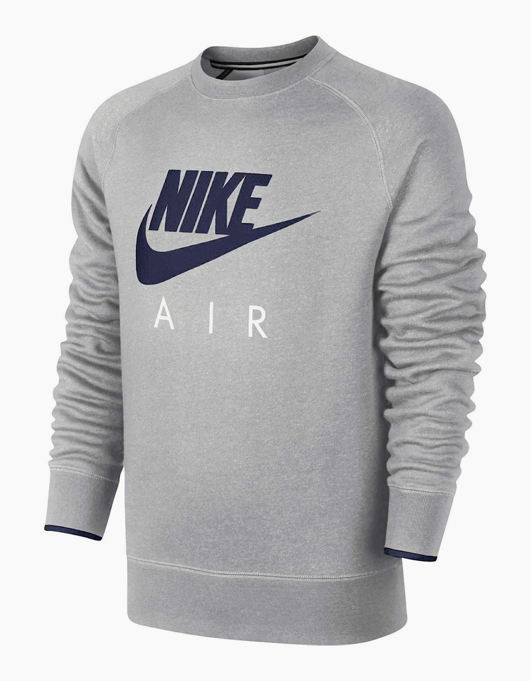 Air AW77 Men's Fleece Crew Sweatshirt Grey