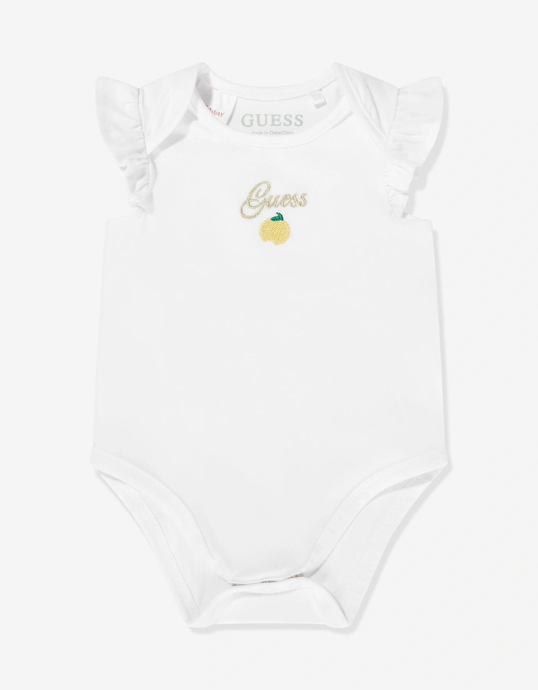 Baby Girls Bodysuit and Skirtall Set in Blue