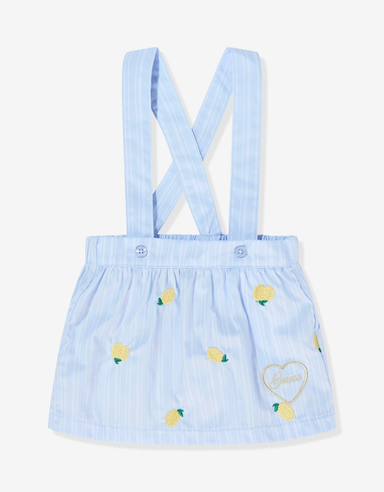 Baby Girls Bodysuit and Skirtall Set in Blue