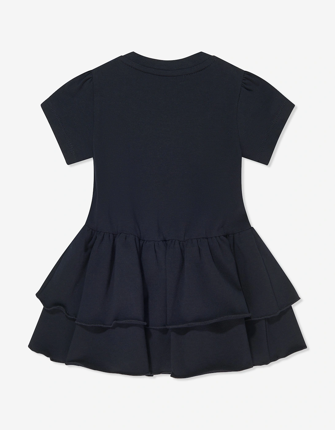 Enfant Baby Girls Logo Dress in Navy