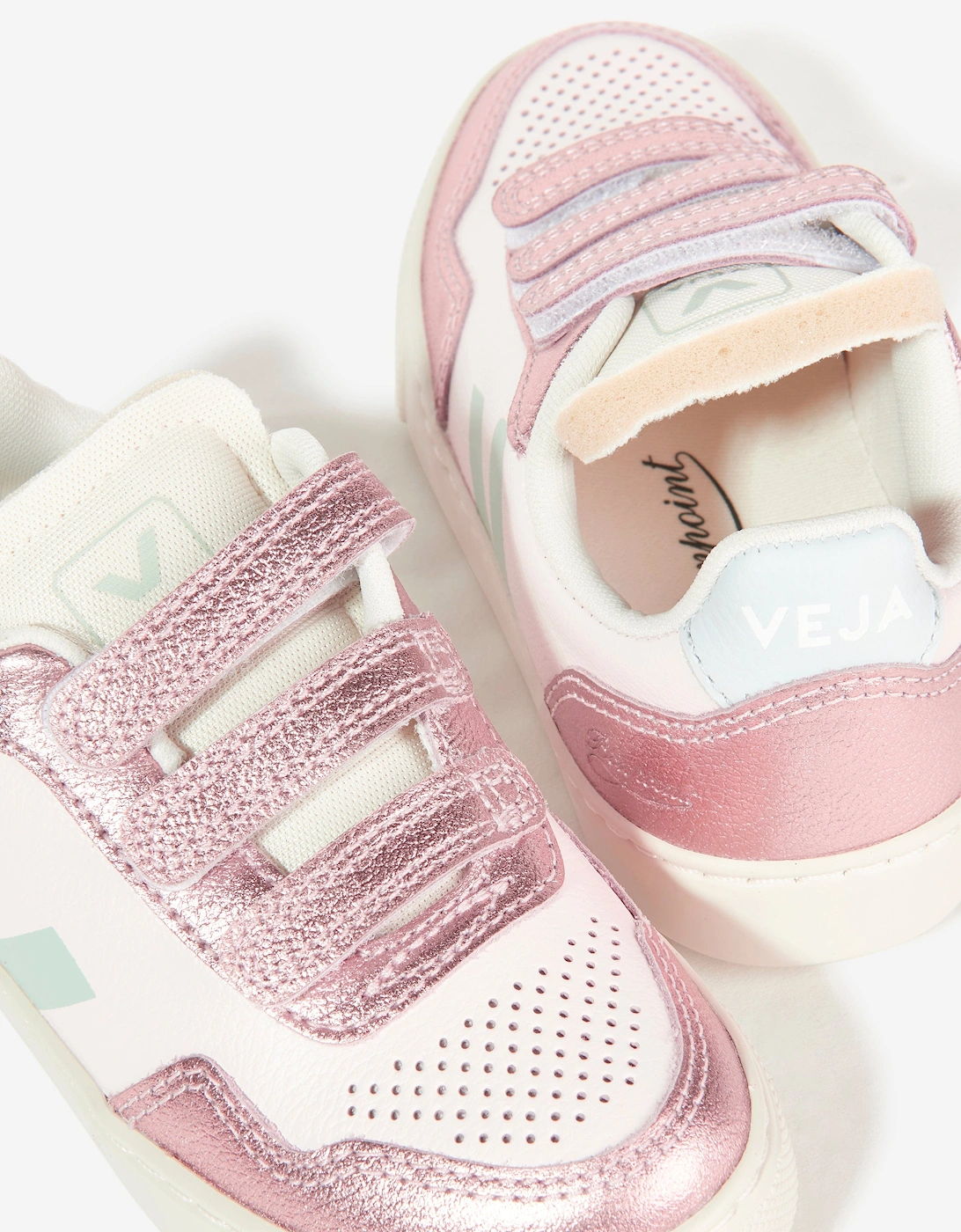 Girls Small V-90 x Bonpoint Trainers in Pink