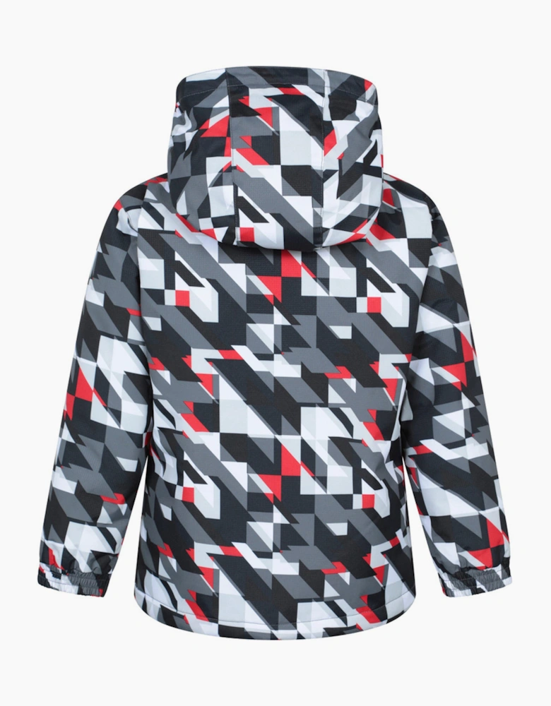 Childrens/Kids Mogal Geometric Ski Jacket
