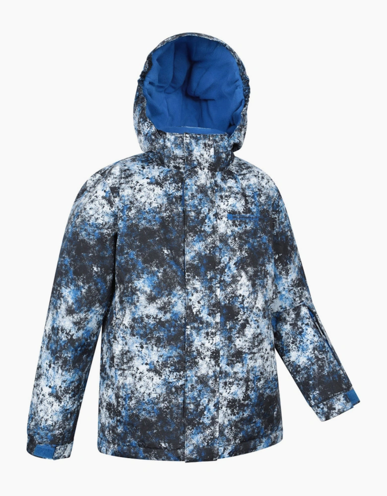 Childrens/Kids Mogal Geometric Ski Jacket