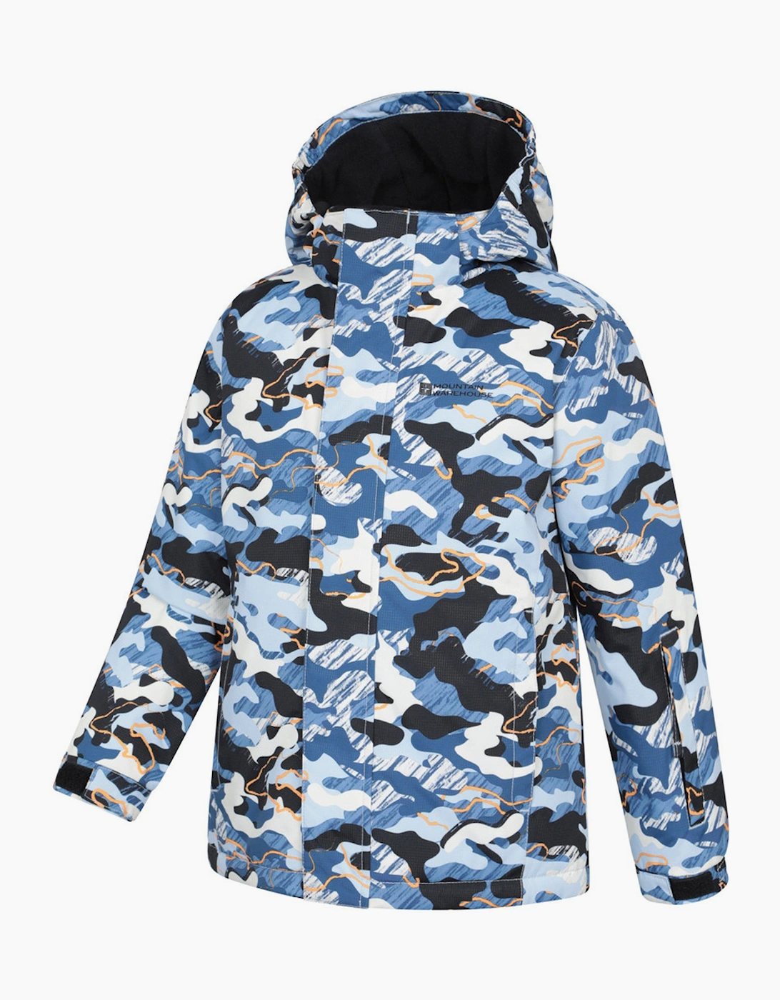 Childrens/Kids Mogal Geometric Ski Jacket