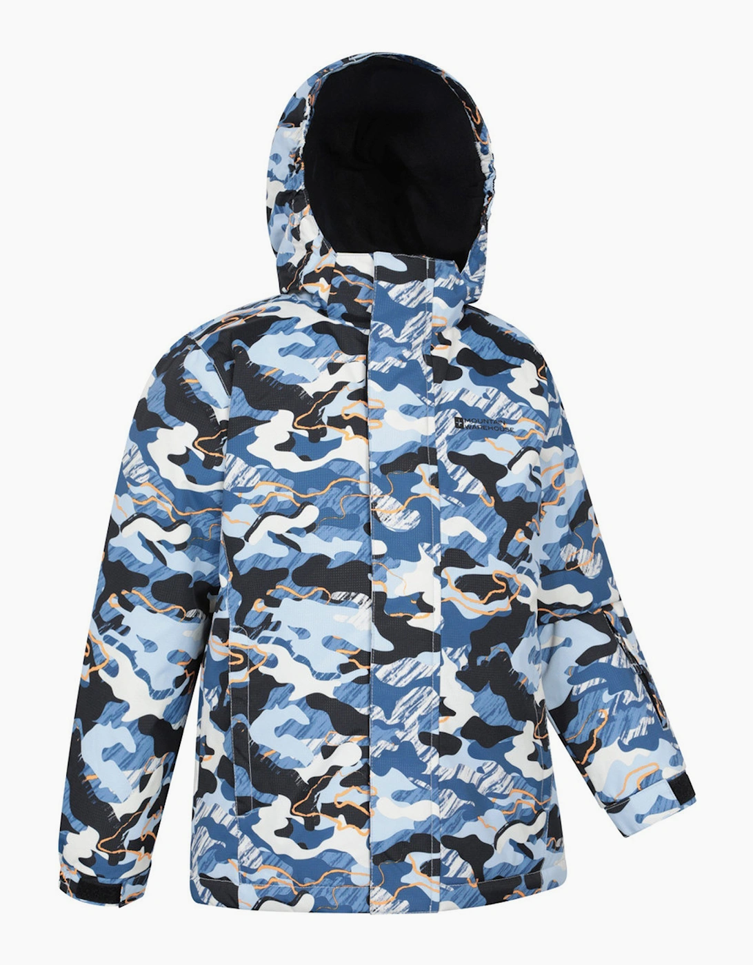 Childrens/Kids Mogal Geometric Ski Jacket
