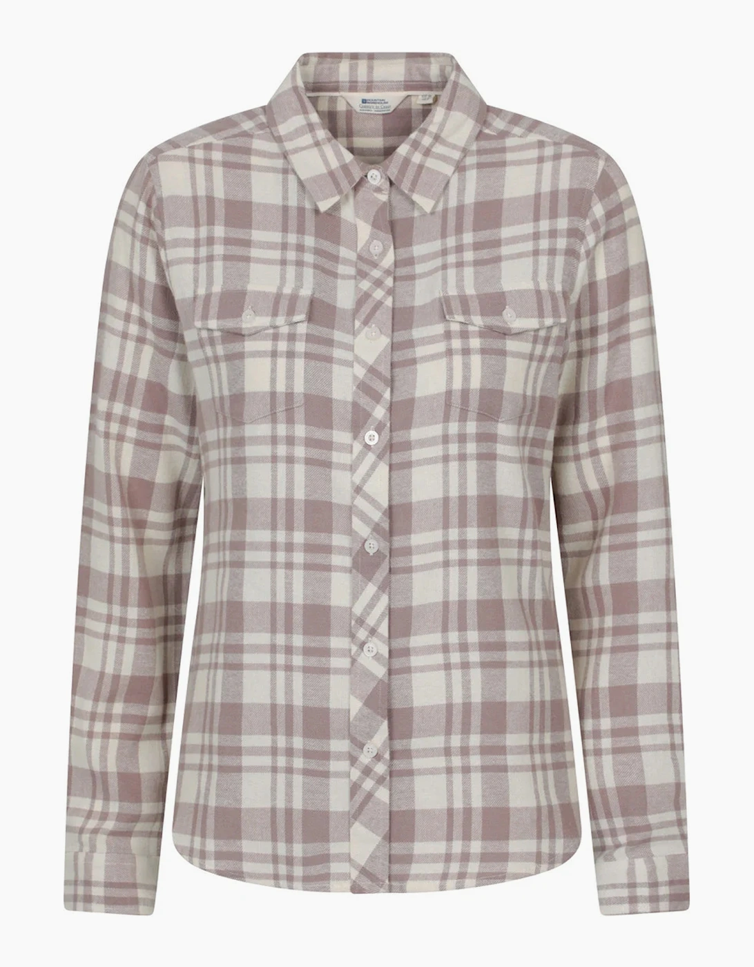 Mountain Warehouse Women's Mountain Warehouse Womens/Ladies Willow Flannel Shirt - Cream