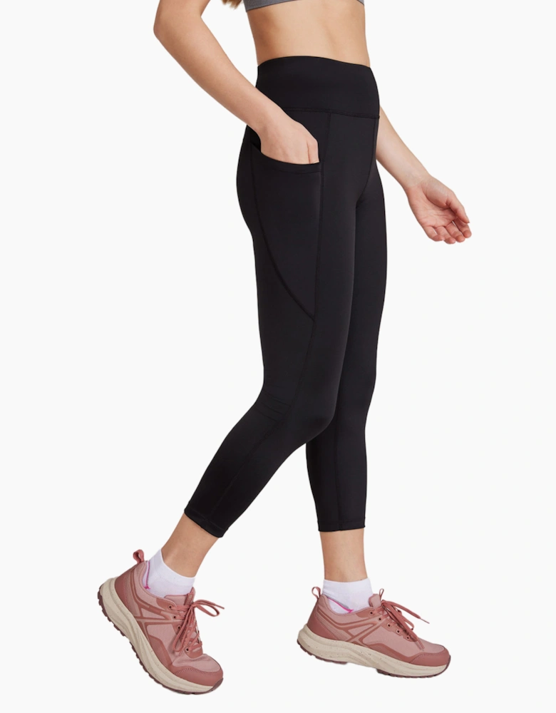 Mountain Warehouse Womens/Ladies Blackout High Waist 7/8 Leggings