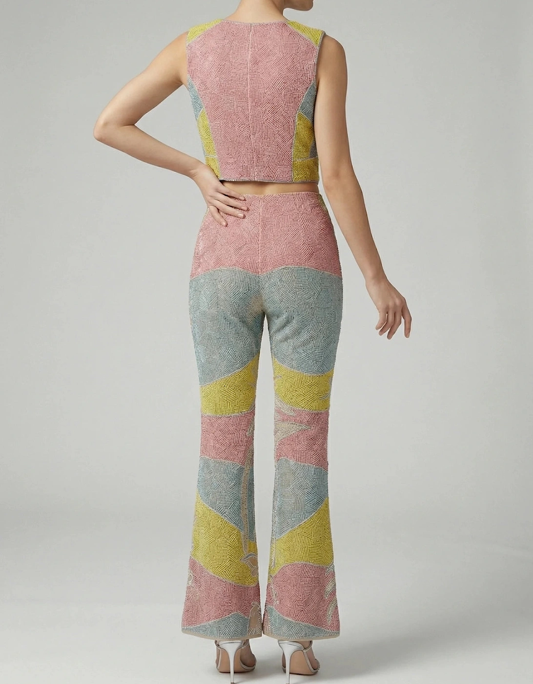 Sunset Reef Embellished Waistcoat