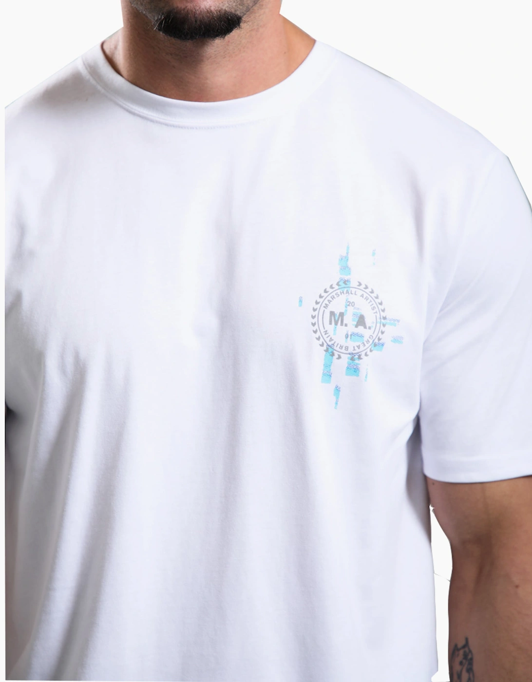 Marshall Artist Glitch Theory T-Shirt White