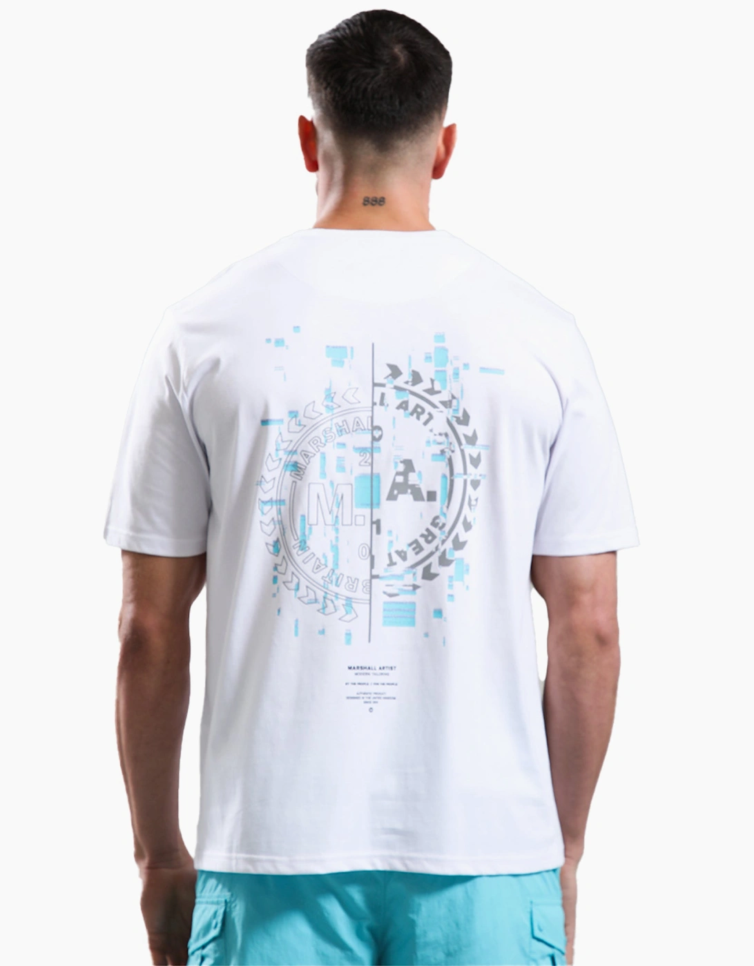 Marshall Artist Glitch Theory T-Shirt White