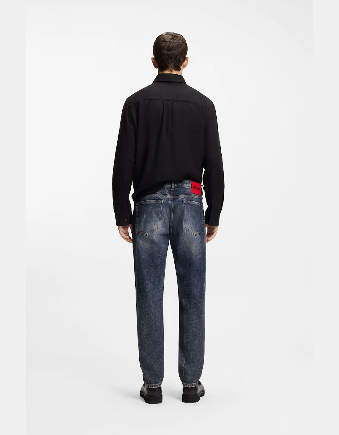 634 Tapered-Fit Jeans - Hugo 634 Tapered-Fit Jeans