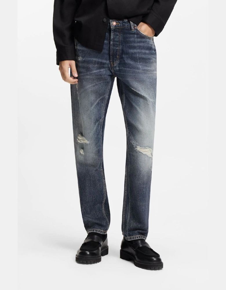 634 Tapered-Fit Jeans - Hugo 634 Tapered-Fit Jeans