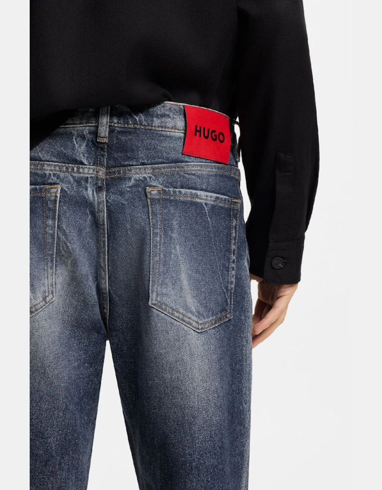 634 Tapered-Fit Jeans - Hugo 634 Tapered-Fit Jeans