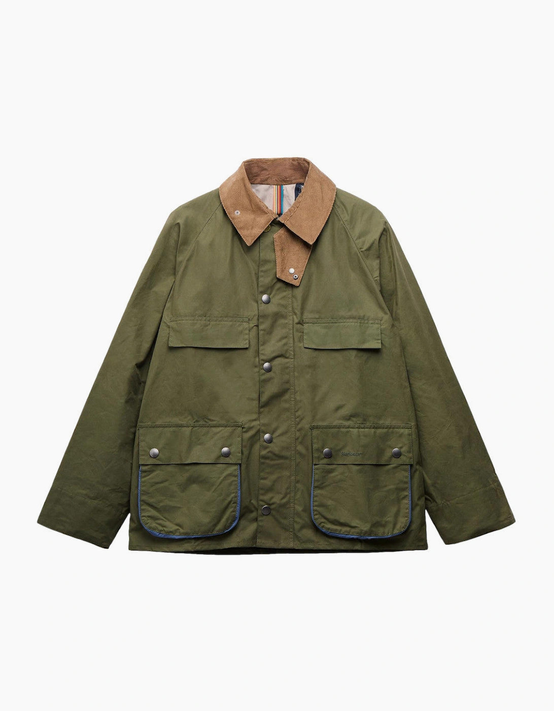 Barbour PS Sugar Lump Bedale Casual Jacket GN52  Army, 7 of 6