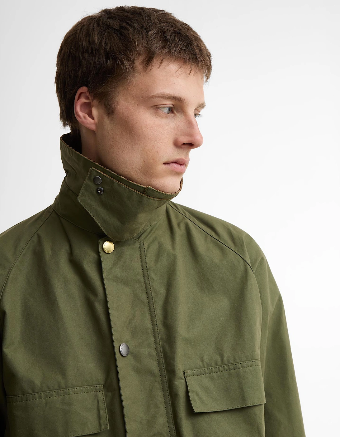 Barbour PS Sugar Lump Bedale Casual Jacket GN52  Army