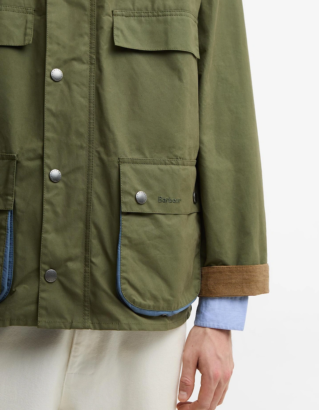 Barbour PS Sugar Lump Bedale Casual Jacket GN52  Army