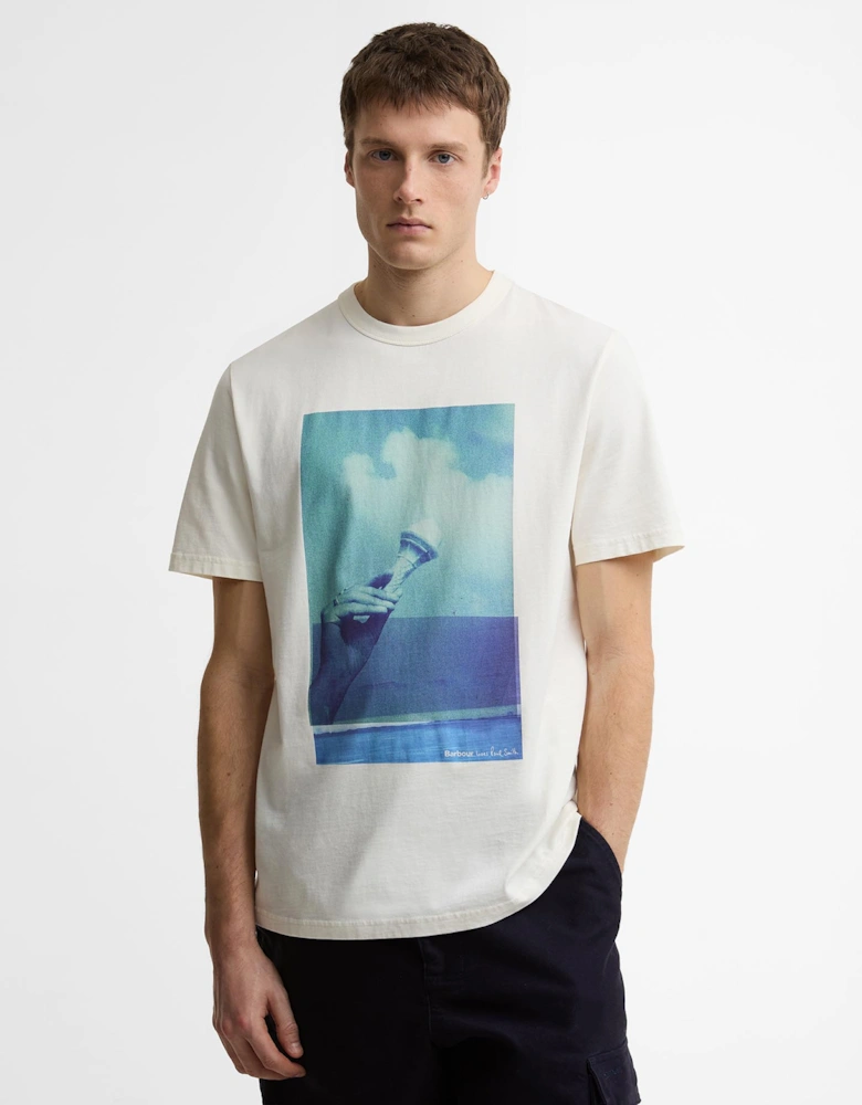 Barbour PS Scoop T-Shirt WH32  Whisper White