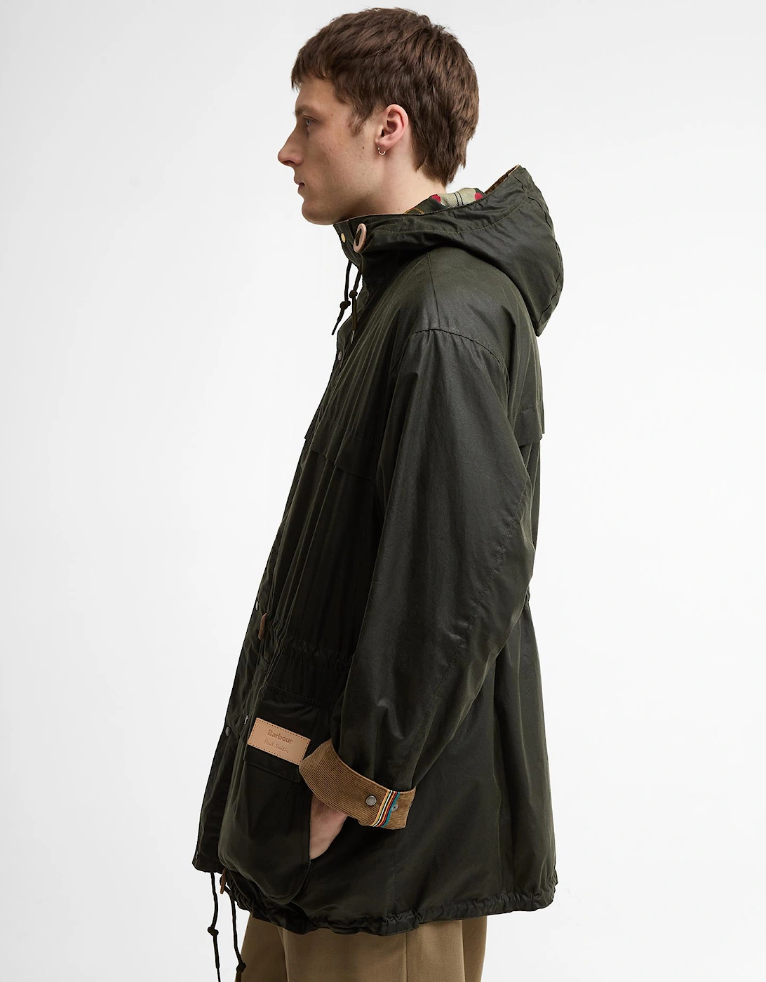 Barbour PS Durham Wax Jacket OL51 Olive
