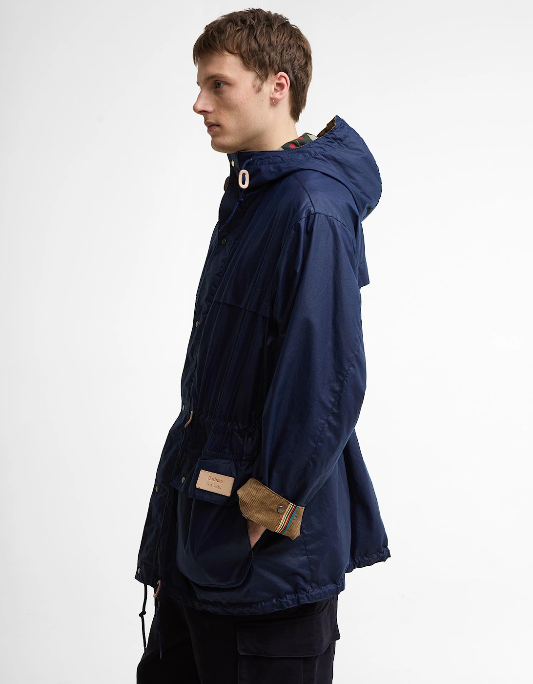 Barbour PS Durham Wax Jacket IN51 Regal Blue
