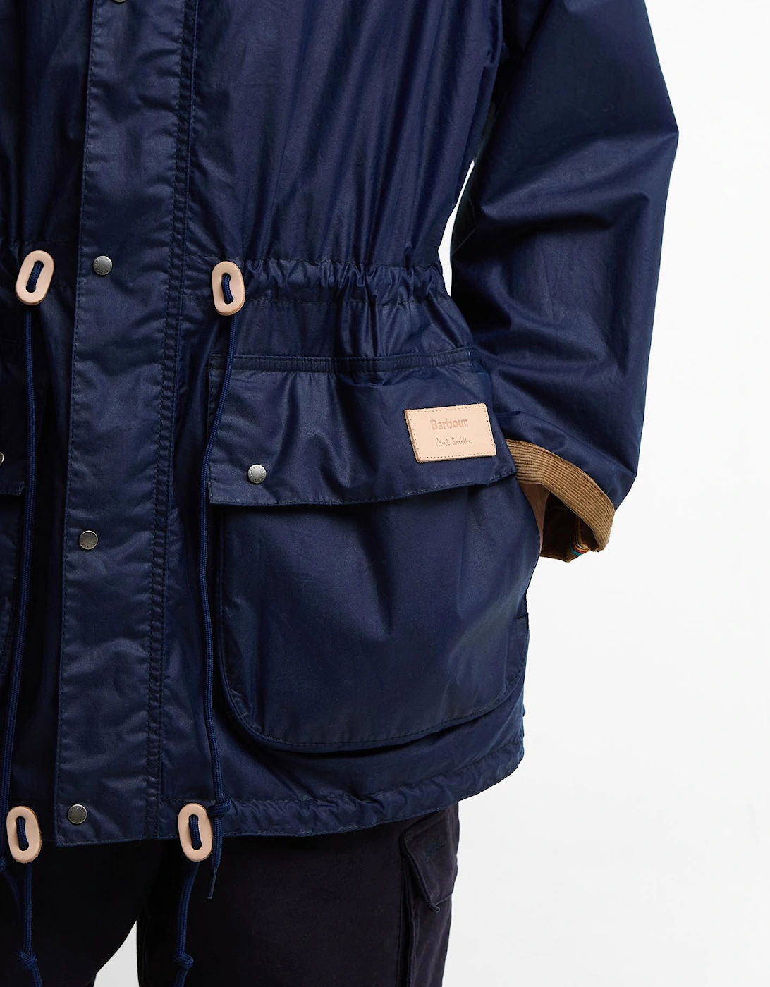 Barbour PS Durham Wax Jacket IN51 Regal Blue
