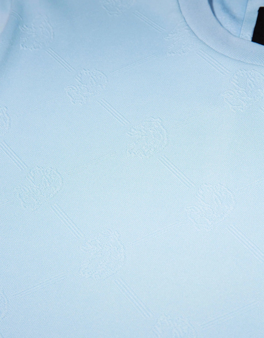 LUKE1977 Arriba textured T-Shirt - Sky Blue