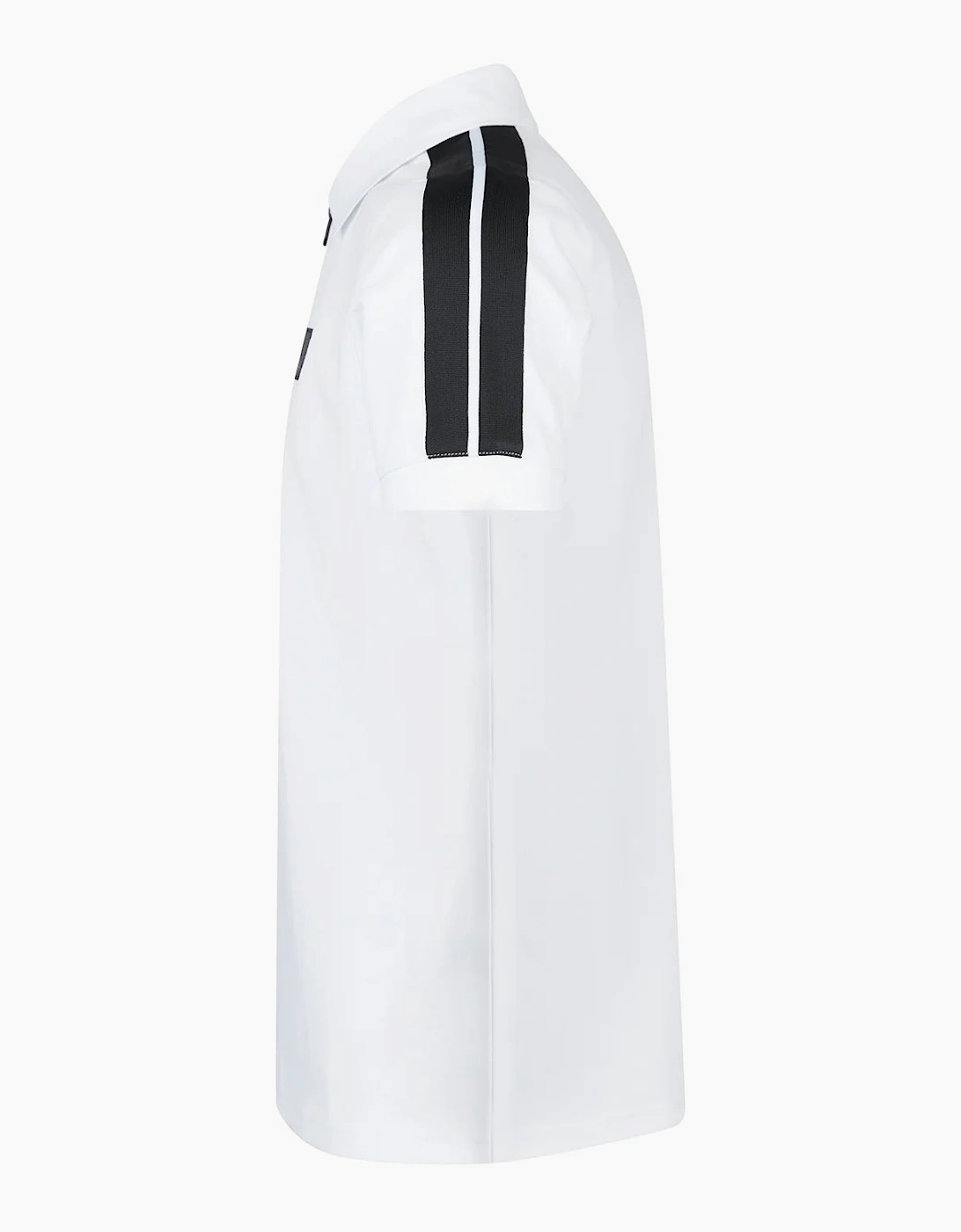 Luke1977 Caltech 1000 Zip Polo Shirt - White/ Black