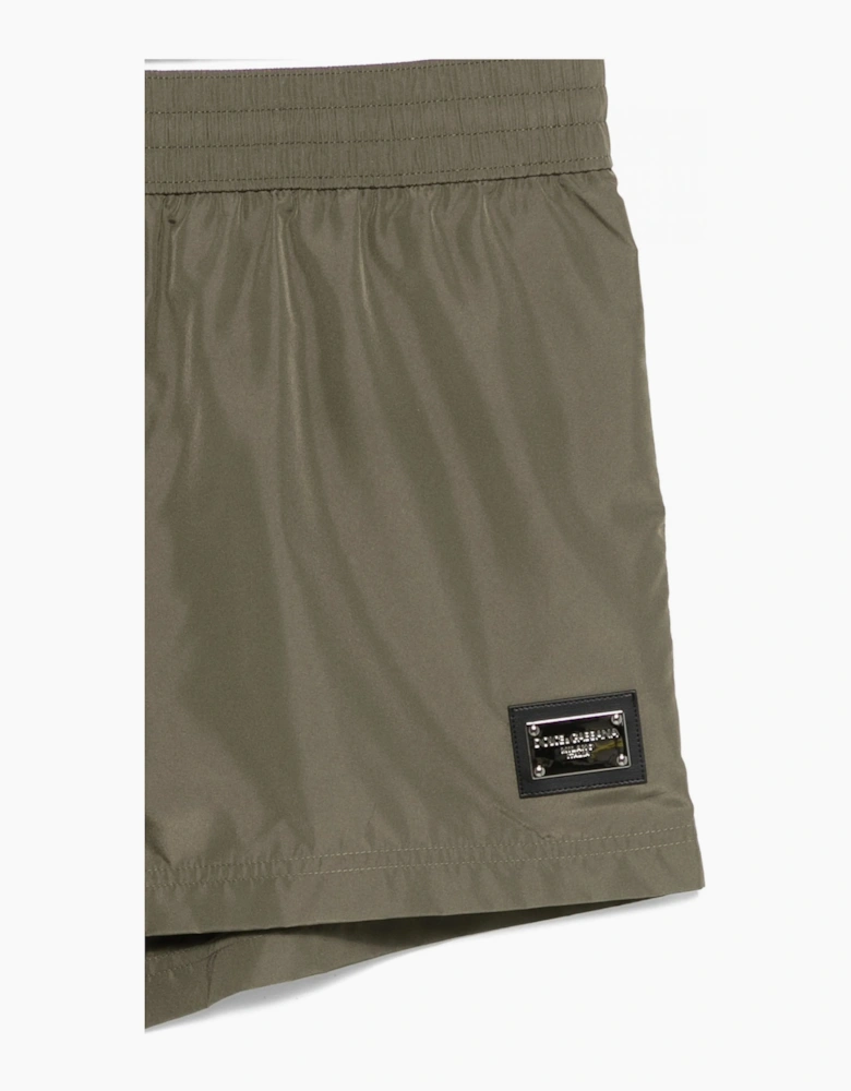 Plaque Swimshorts Green
