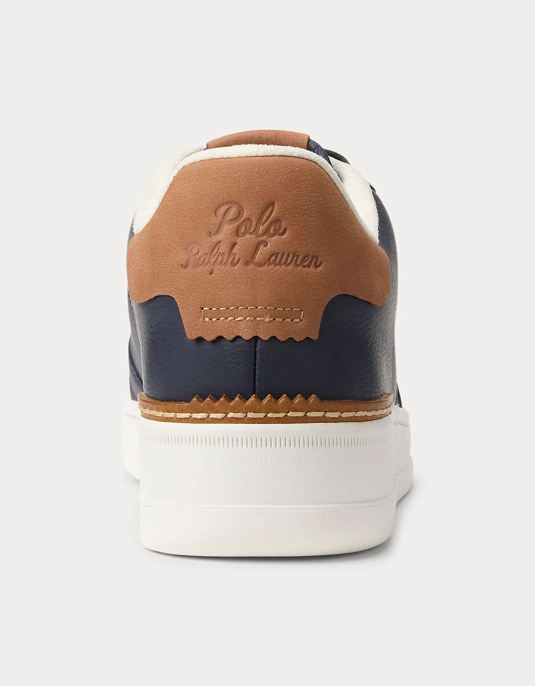 MASTERS CRT Mens Court Trainers Navy/Tan