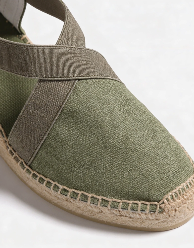 TER Womens Wedge Sandals Forest