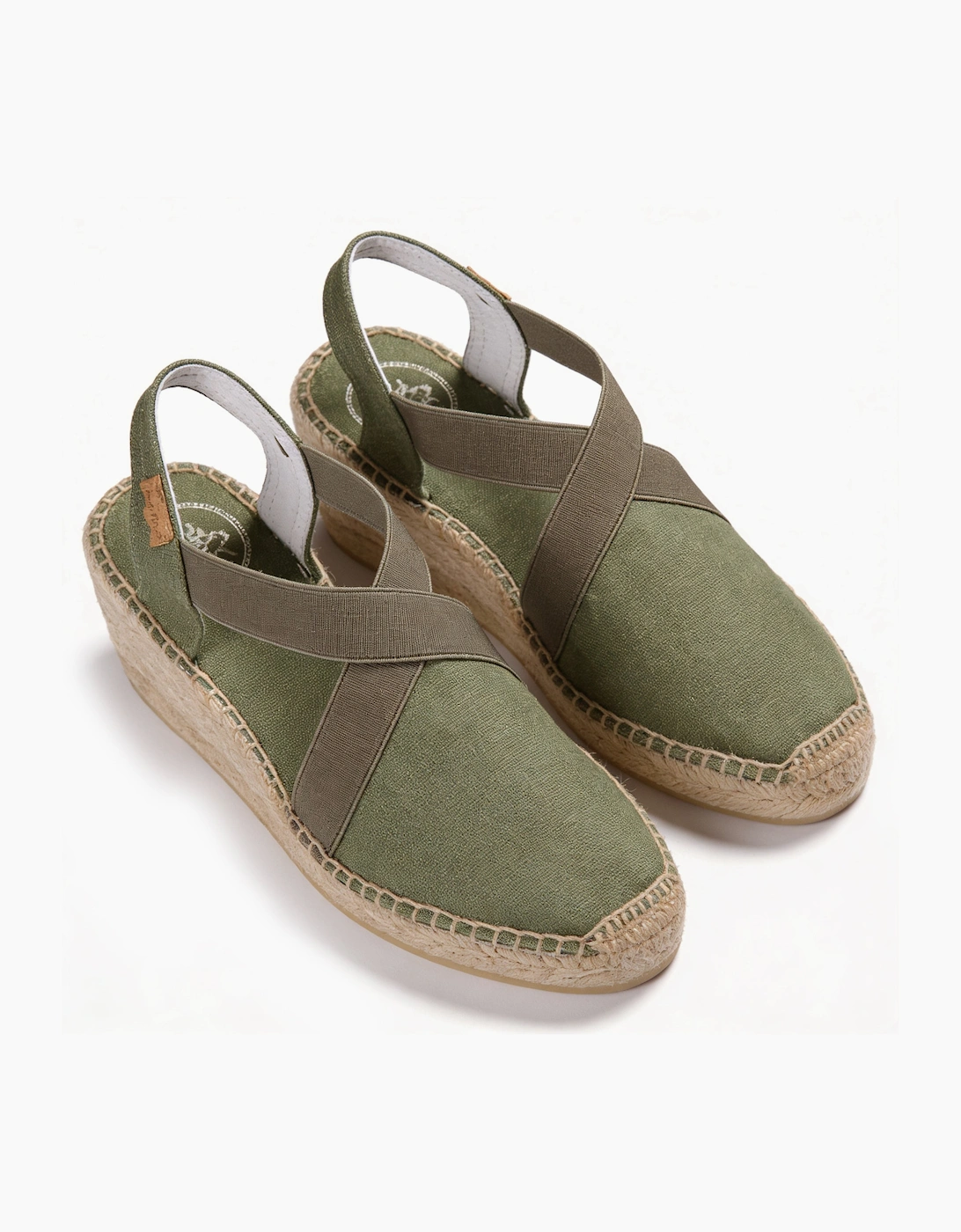 TER Womens Wedge Sandals Forest