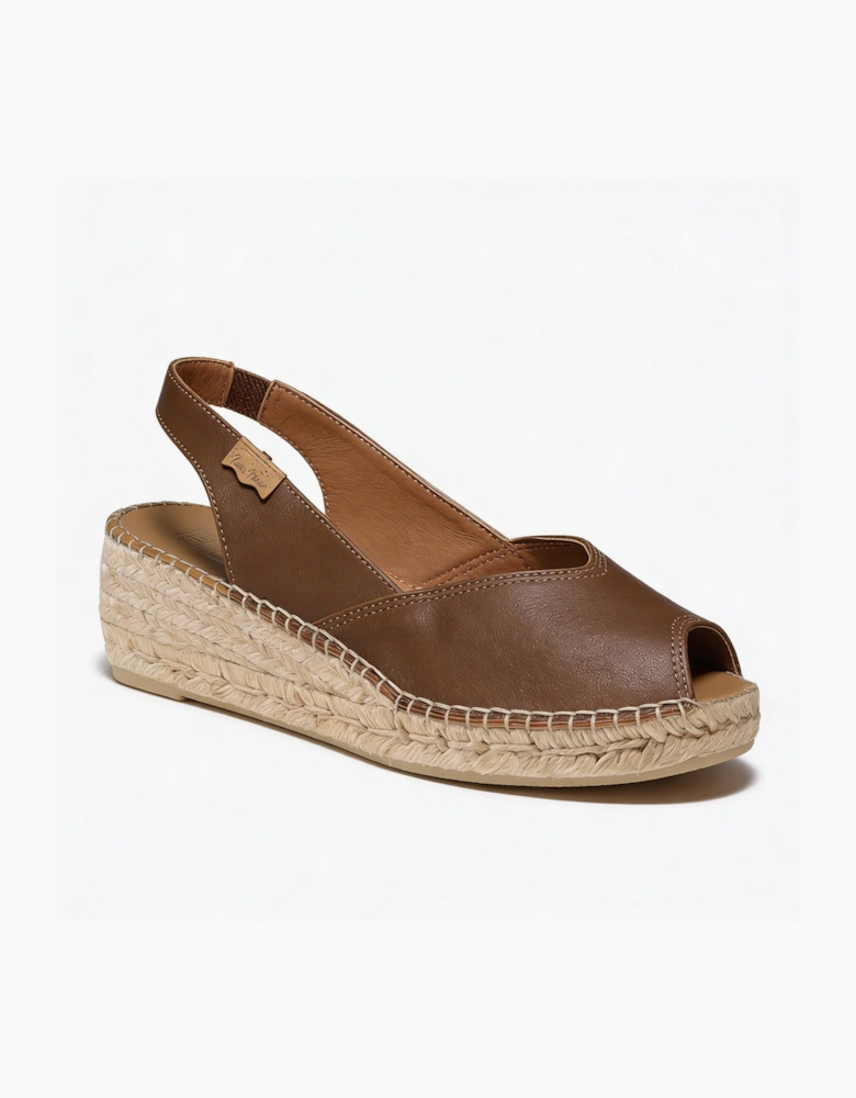 BERNIA-P Womens Wedge Sandals Marro