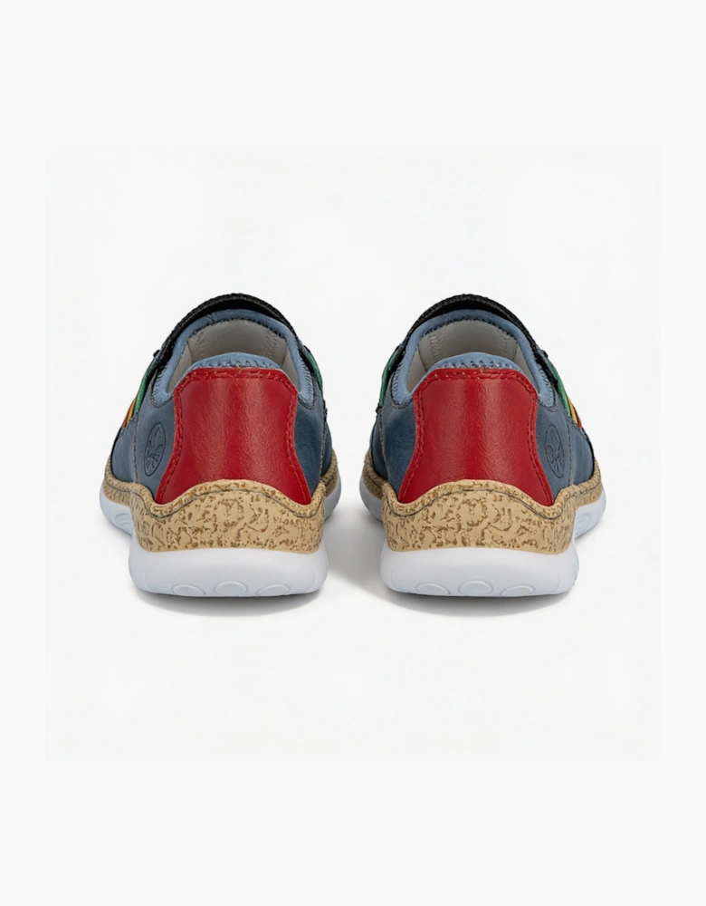 NIKITA Womens Comfort Trainers Blue