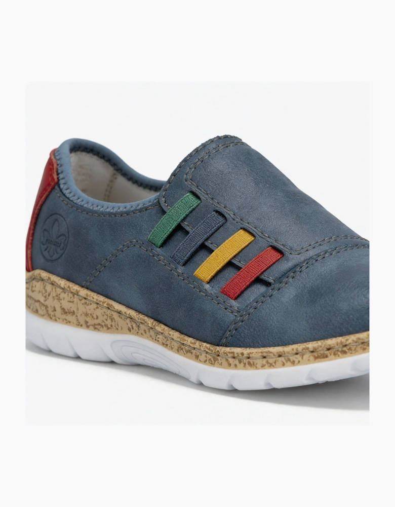 NIKITA Womens Comfort Trainers Blue