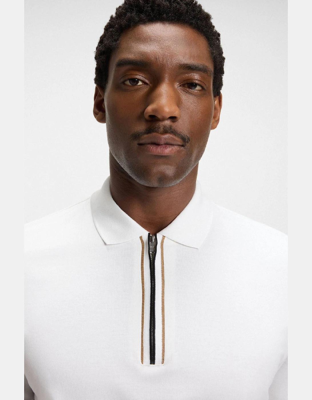 H-Paras 65 Zip-Placket Polo Shirt