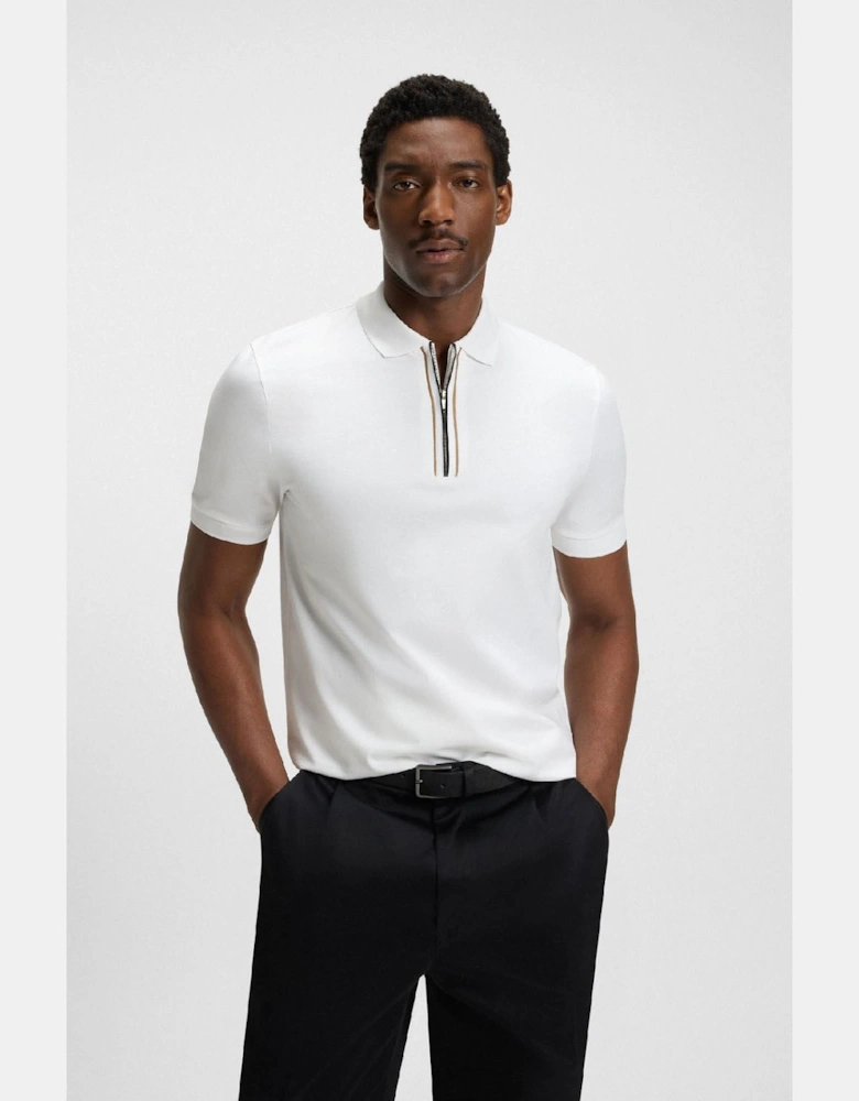 H-Paras 65 Zip-Placket Polo Shirt