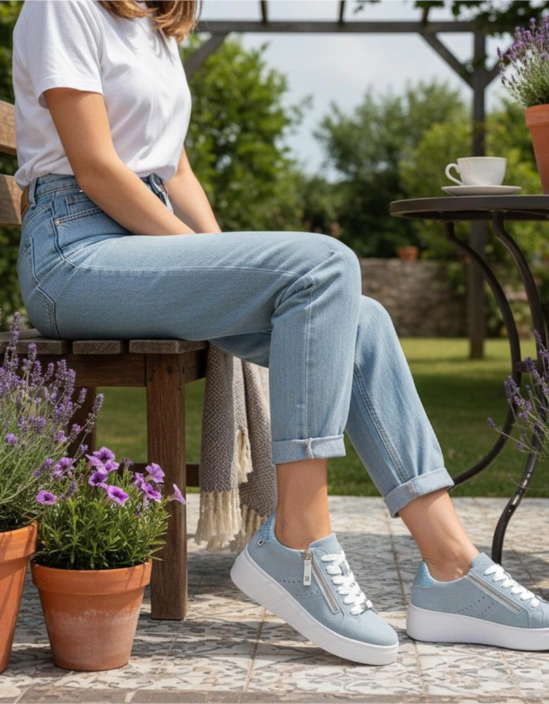 CARLA Ladies Casual Trainers Blue