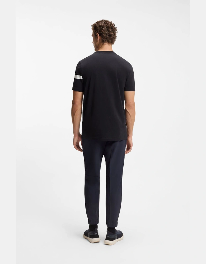 Regular Fit T-Shirt with Logo Stripe