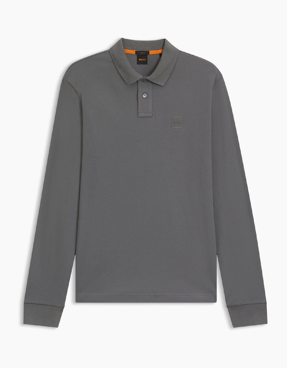 Passerby Long Sleeve Polo Shirt - Passerby Slim Fit Long Sleeve Polo Shirt, 6 of 5