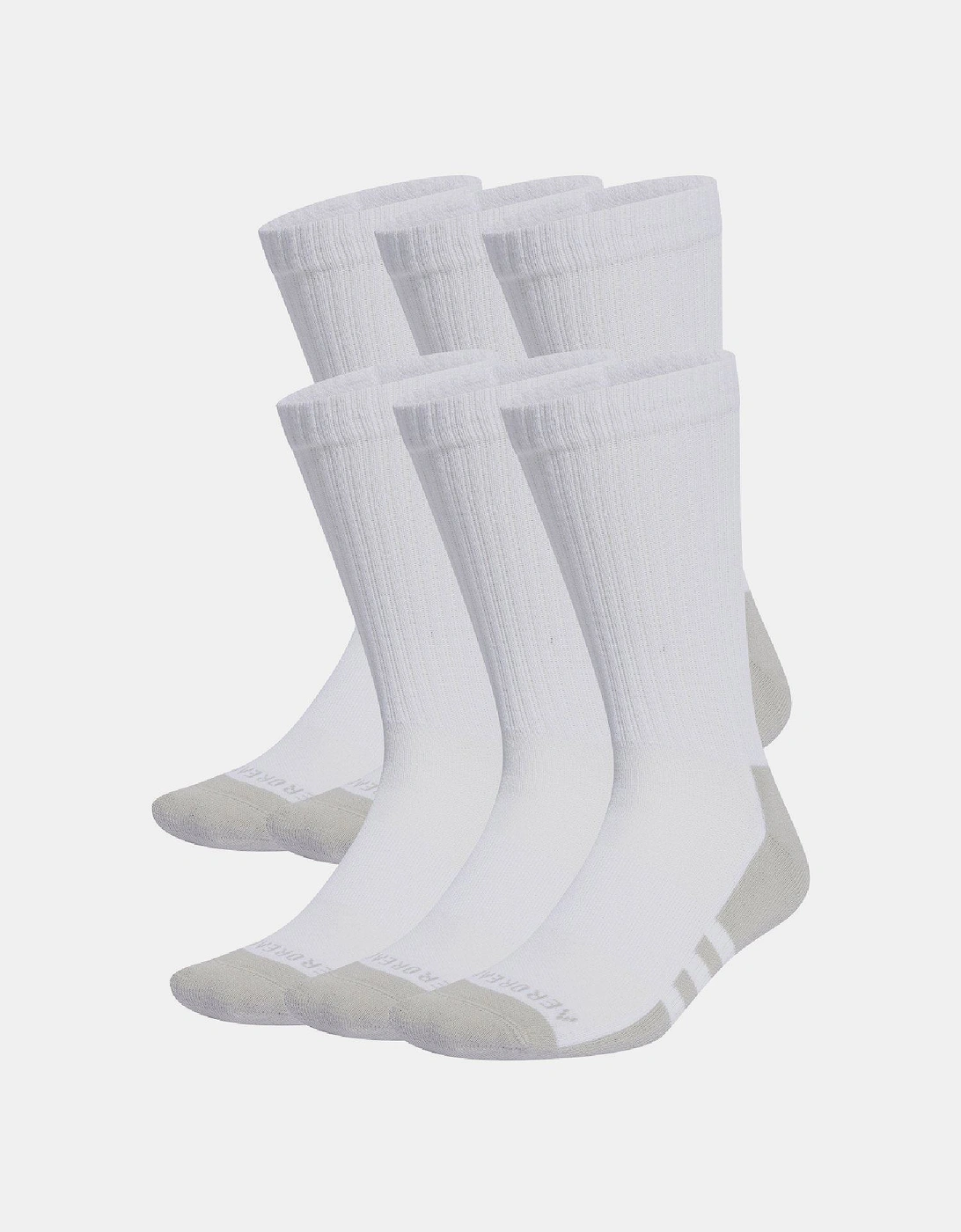 6 Pack AEROREADY Crew Socks, 4 of 3